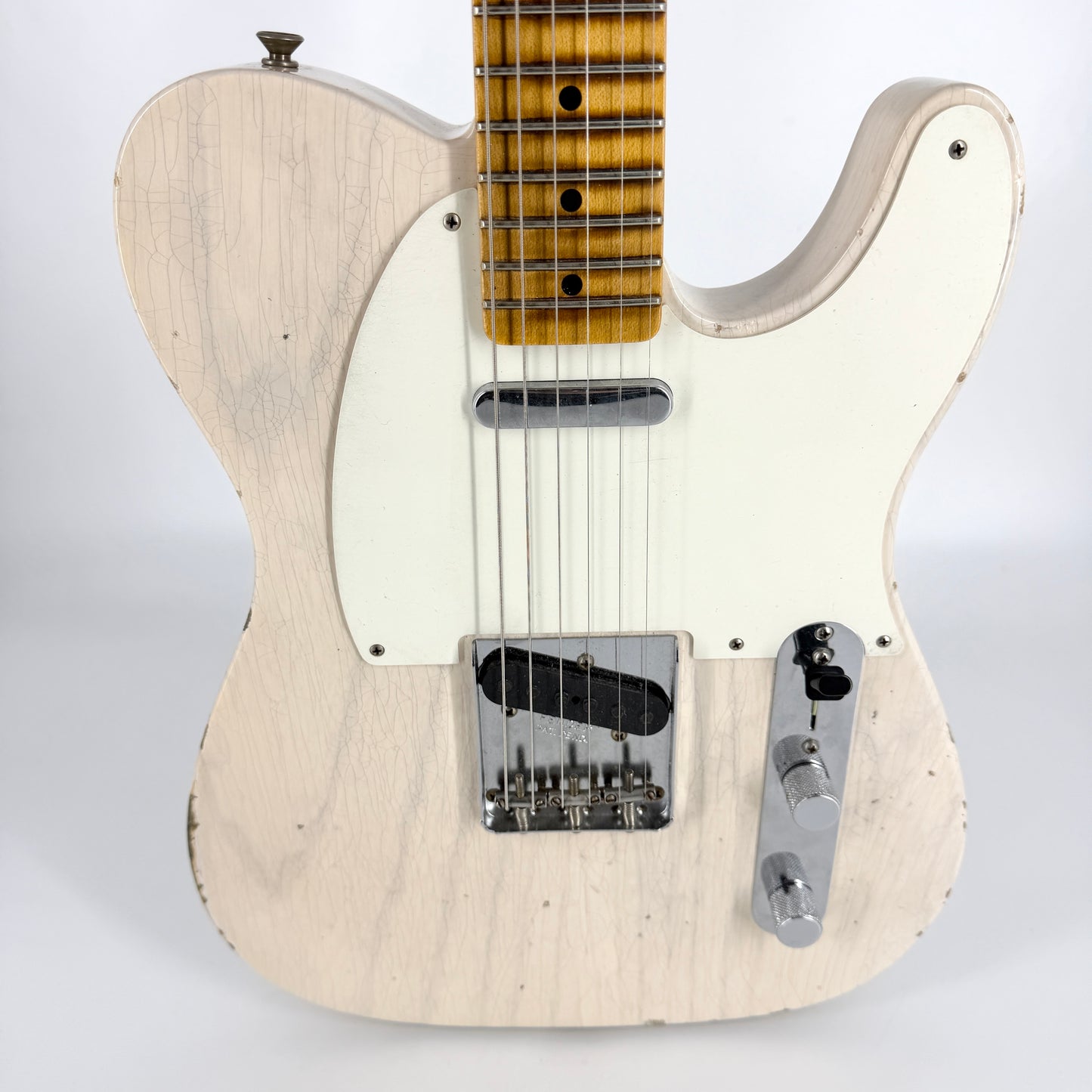 2024 Fender Custom Shop ’57 Telecaster Journeyman Relic – Aged White Blonde