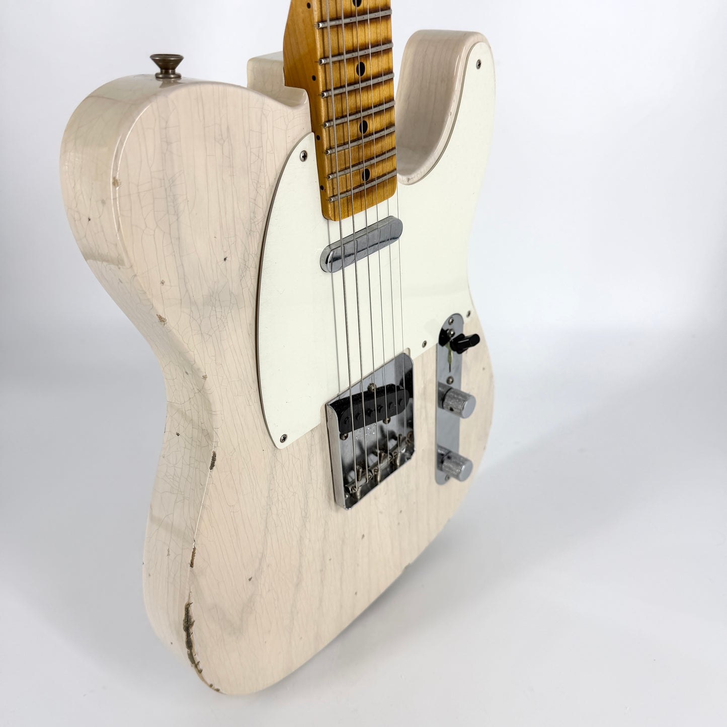 2024 Fender Custom Shop ’57 Telecaster Journeyman Relic – Aged White Blonde