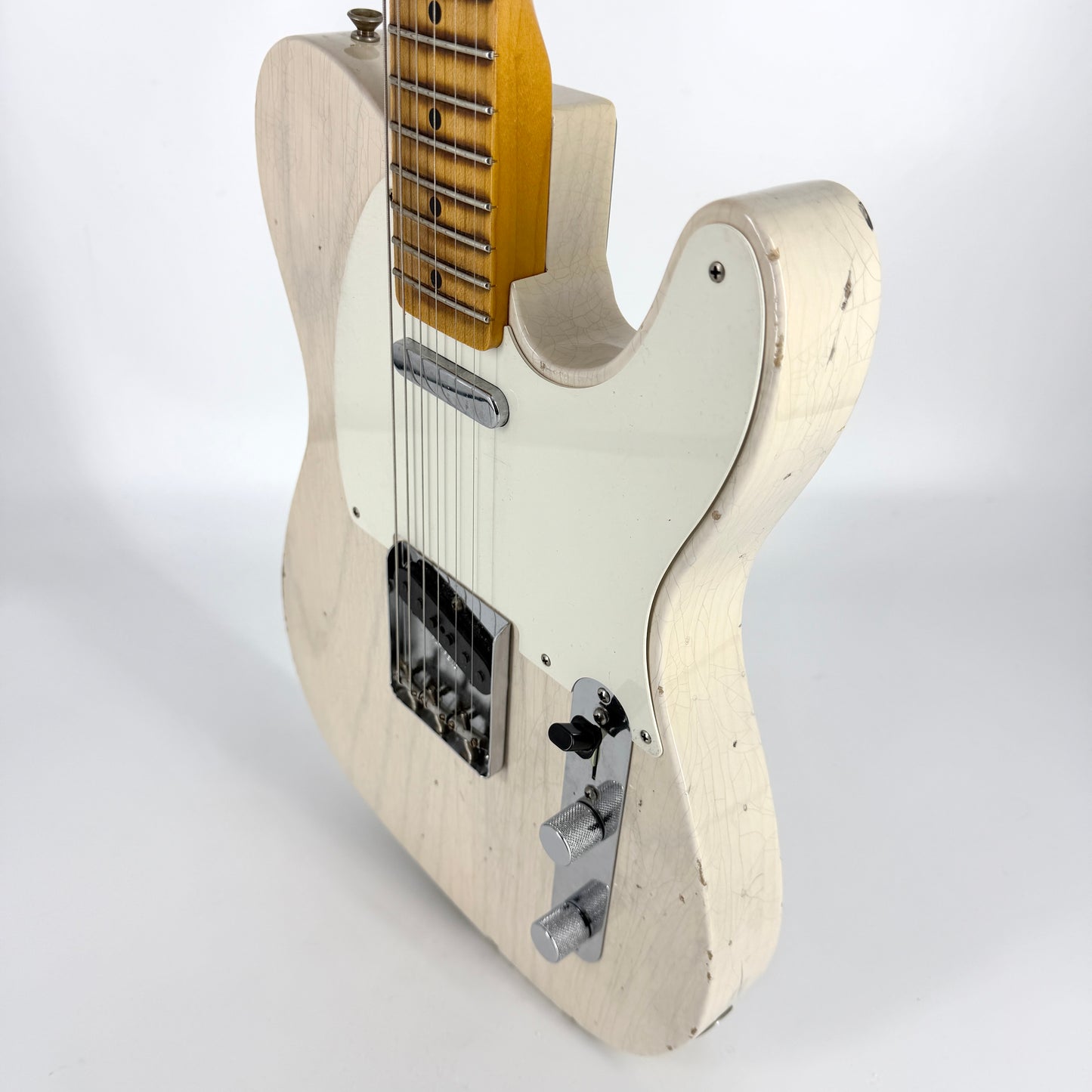 2024 Fender Custom Shop ’57 Telecaster Journeyman Relic – Aged White Blonde