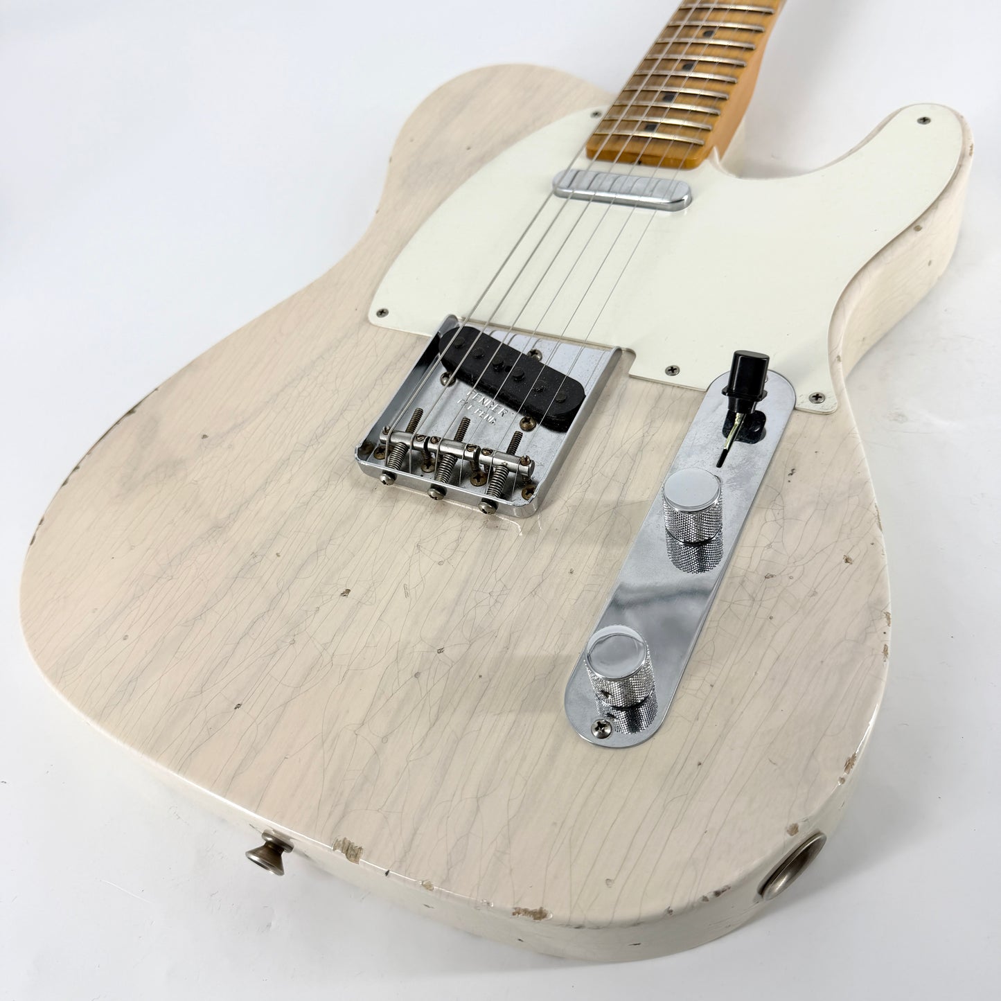 2024 Fender Custom Shop ’57 Telecaster Journeyman Relic – Aged White Blonde
