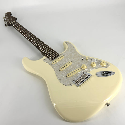 2023 Fender American Mod Shop Stratocaster Solid Rosewood Neck – Olympic White