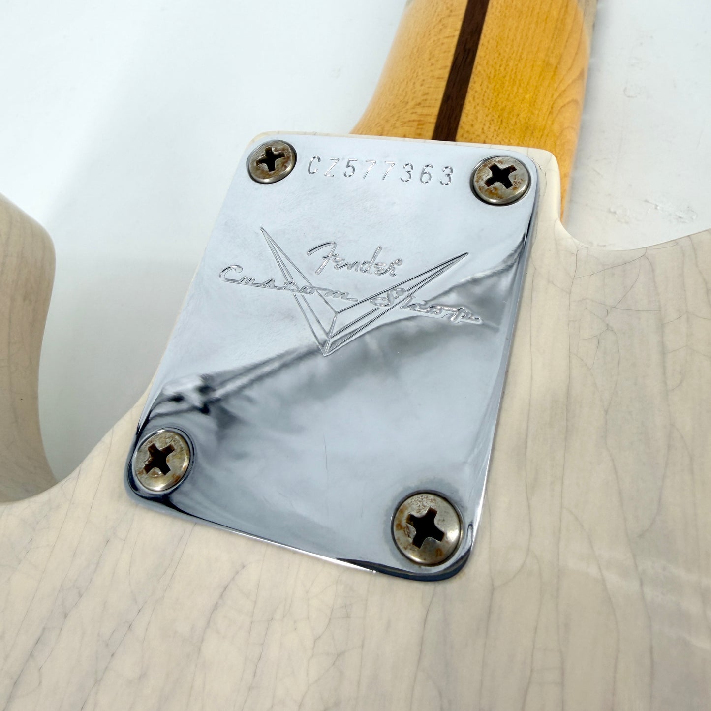 2024 Fender Custom Shop ’57 Telecaster Journeyman Relic – Aged White Blonde