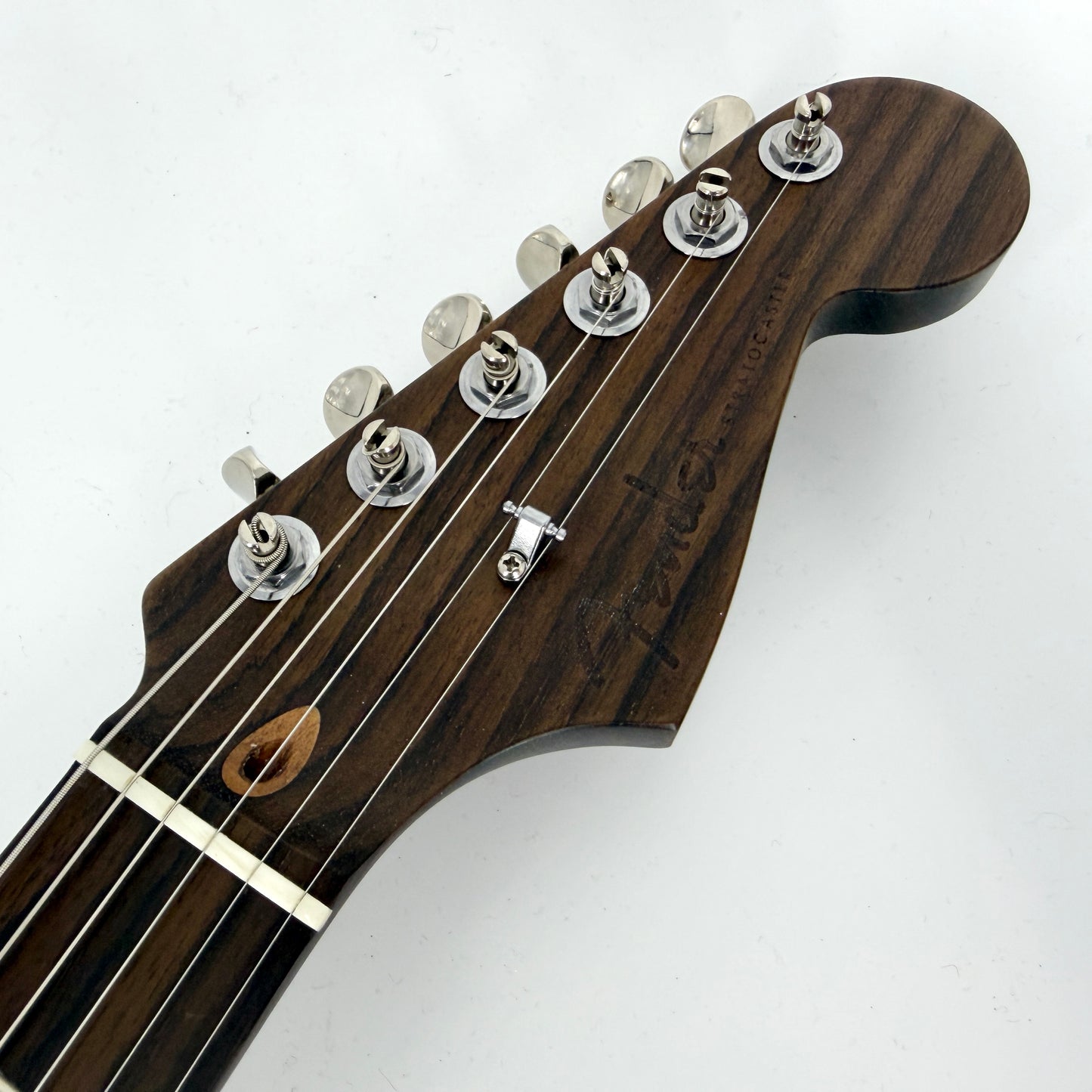 2023 Fender American Mod Shop Stratocaster Solid Rosewood Neck – Olympic White