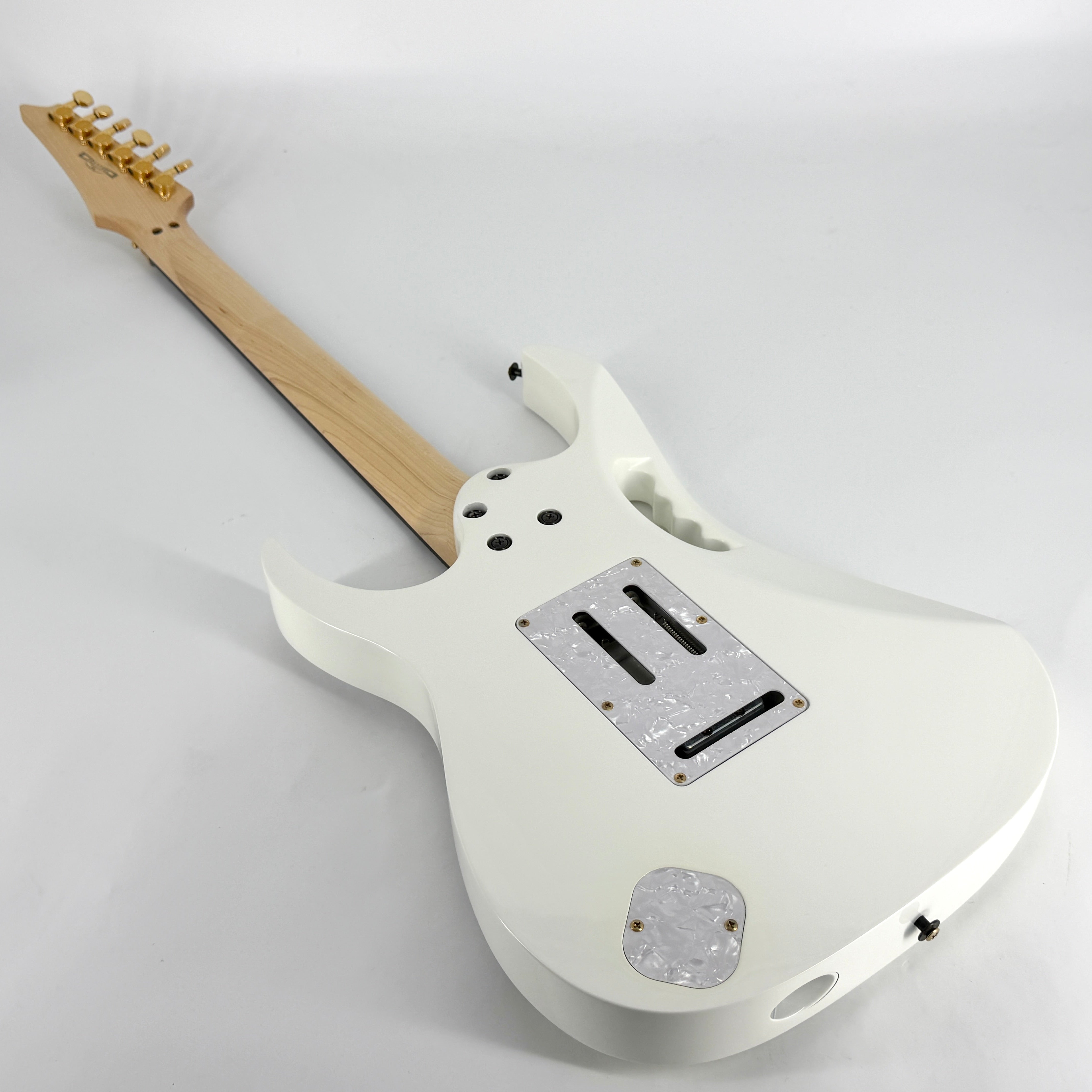 Ibanez JEM7V sustainer mod (Vai シグネチャー) 2004 Ibanez JEM7V Steve Vai Signature - White – Jordan Guitars