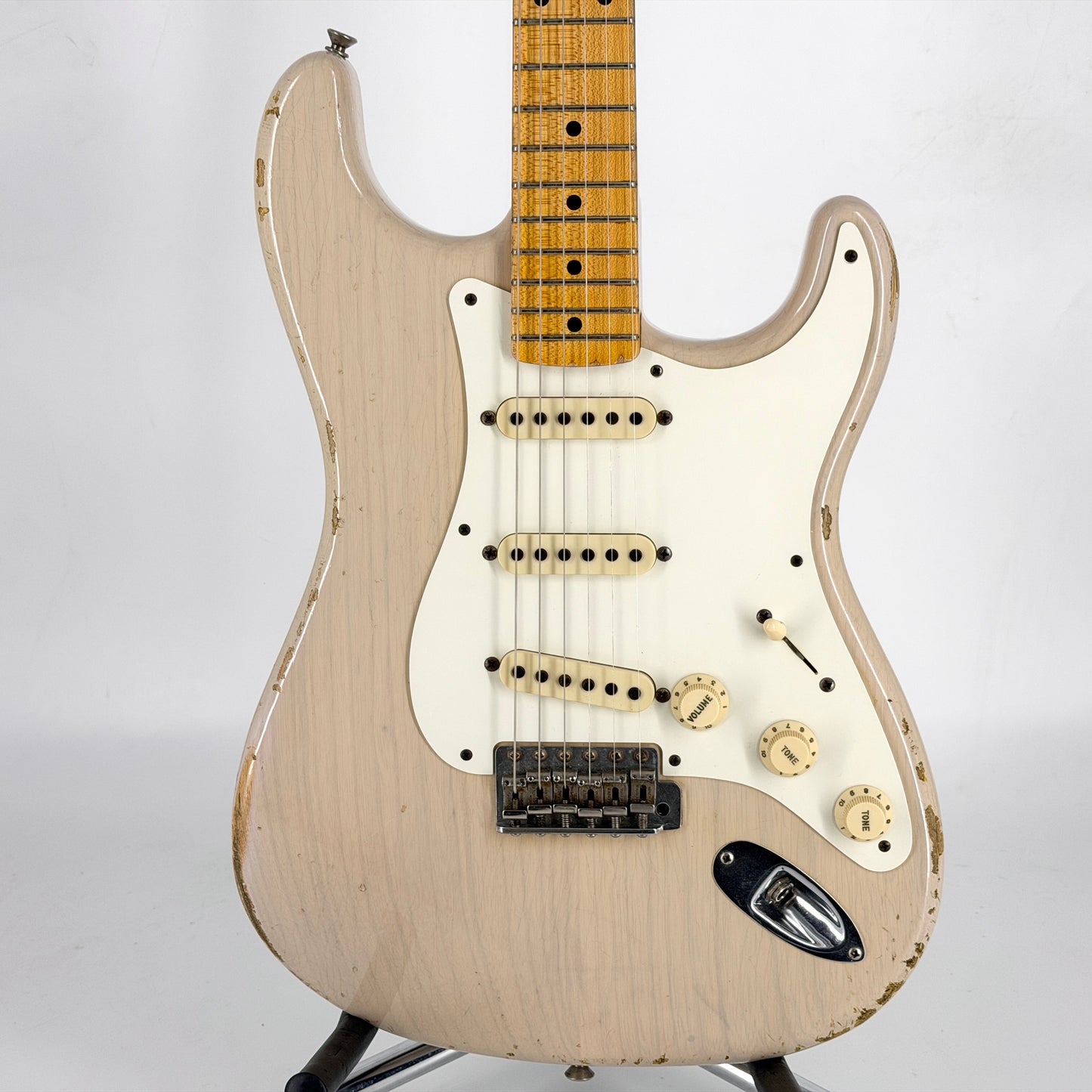 2015 Fender Custom Shop Limited Edition ‘55 Stratocaster Relic – Dirty White Blonde