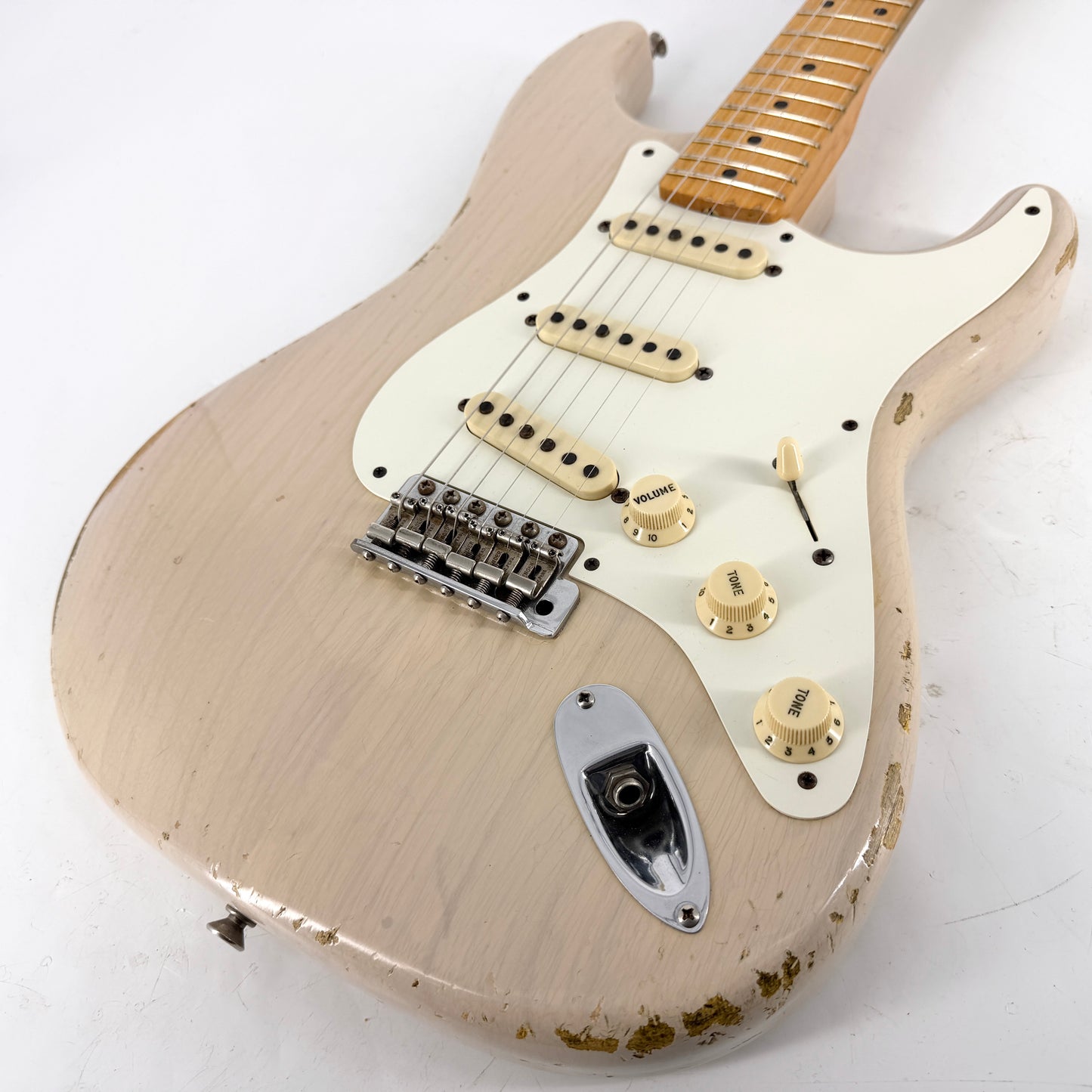 2015 Fender Custom Shop Limited Edition ‘55 Stratocaster Relic – Dirty White Blonde