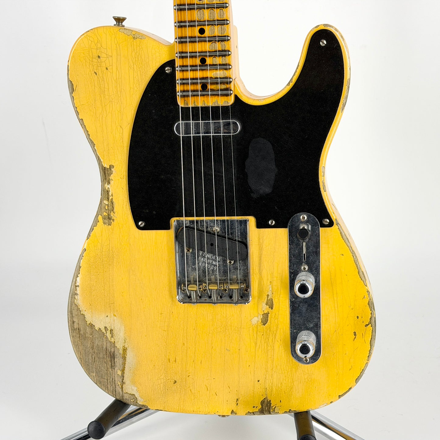 2019 Fender Custom Shop ’52 Heavy Relic Telecaster – Butterscotch Blonde