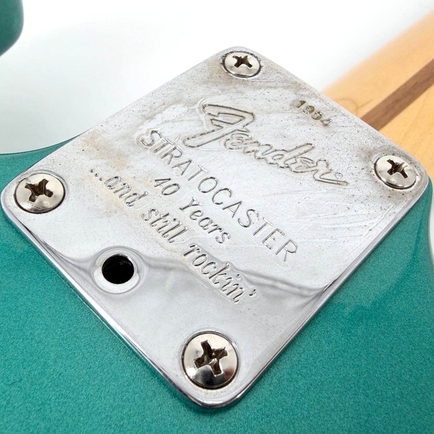 1994 Fender American Standard Stratocaster - 40th Anniversary – Caribbean Mist