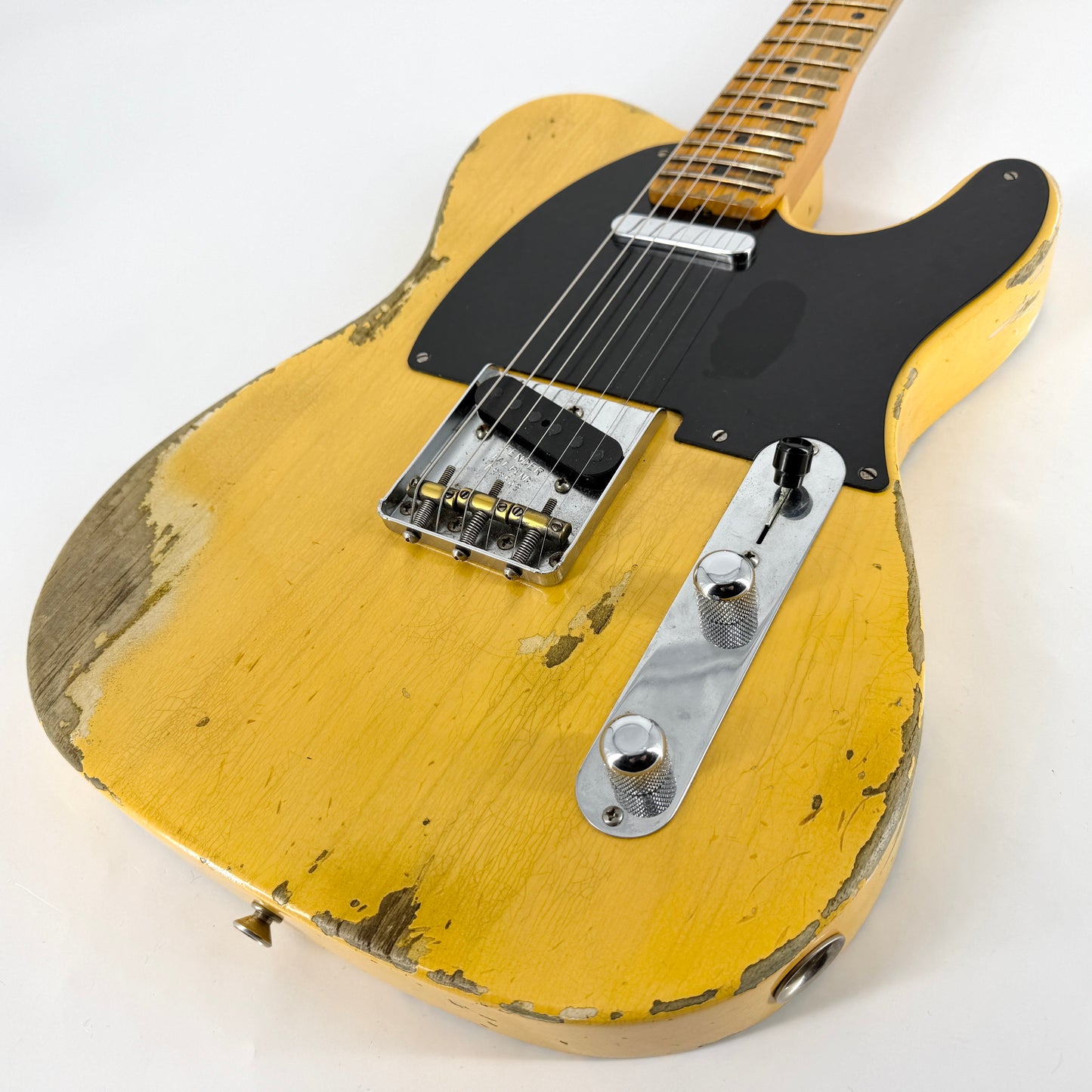 2019 Fender Custom Shop ’52 Heavy Relic Telecaster – Butterscotch Blonde