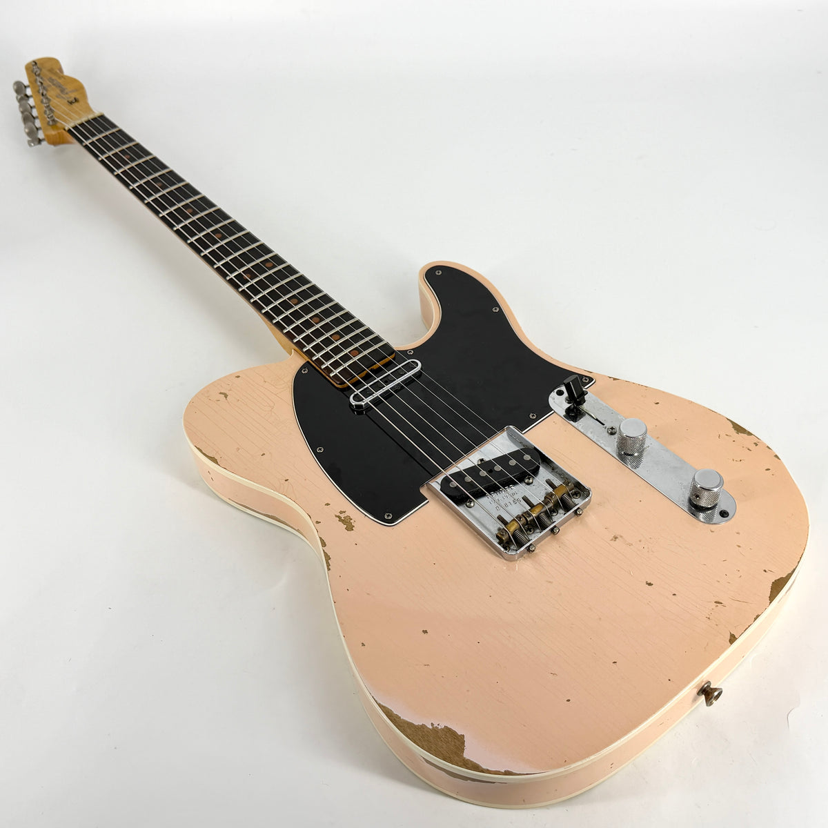 2018 Fender Custom Shop NAMM Ltd Custom Telecaster Relic – Faded Aged Shell Pink