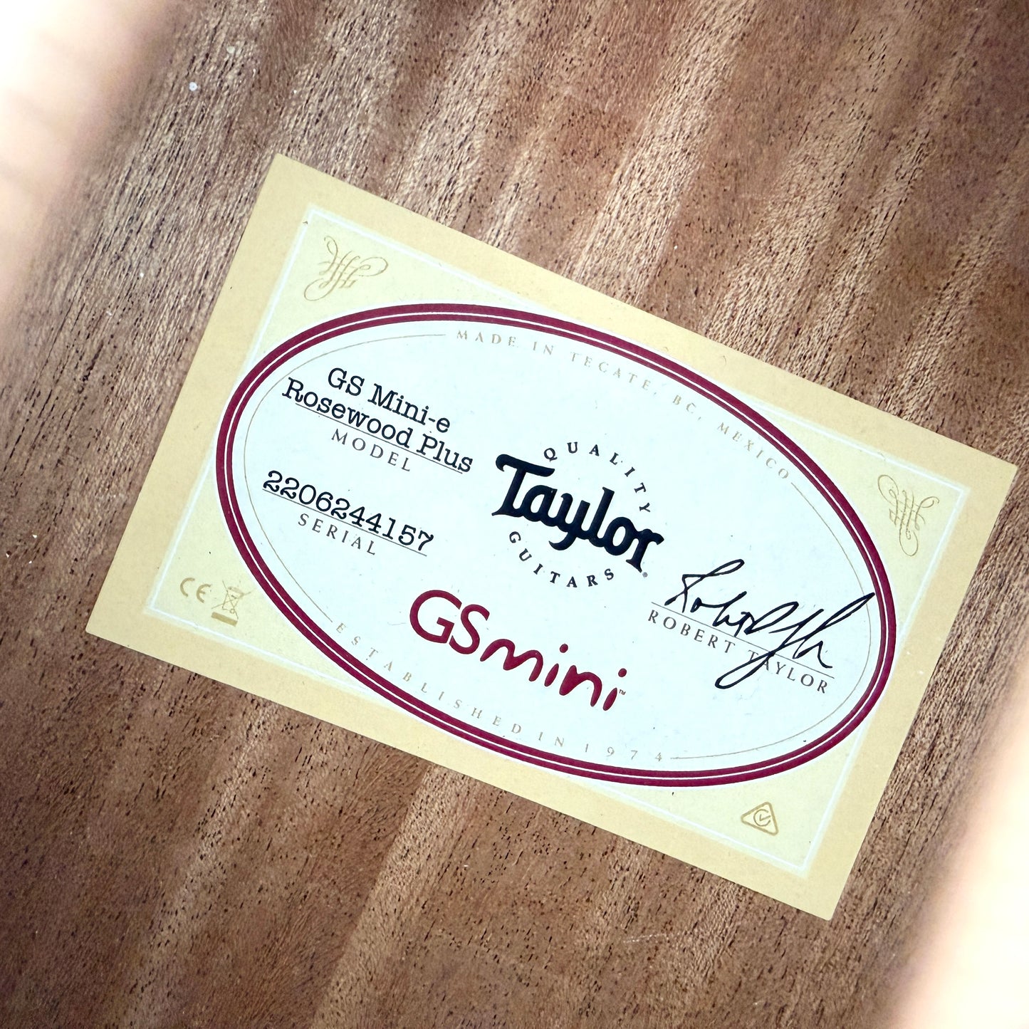 2024 Taylor GS Mini-e Rosewood Plus