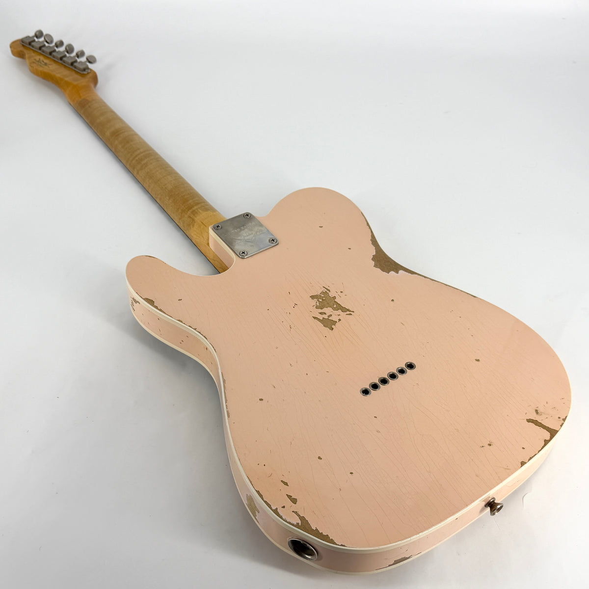 2018 Fender Custom Shop NAMM Ltd Custom Telecaster Relic – Faded Aged Shell Pink
