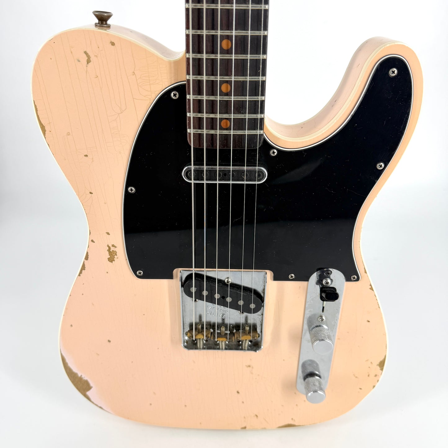 2018 Fender Custom Shop NAMM Ltd Custom Telecaster Relic – Faded Aged Shell Pink