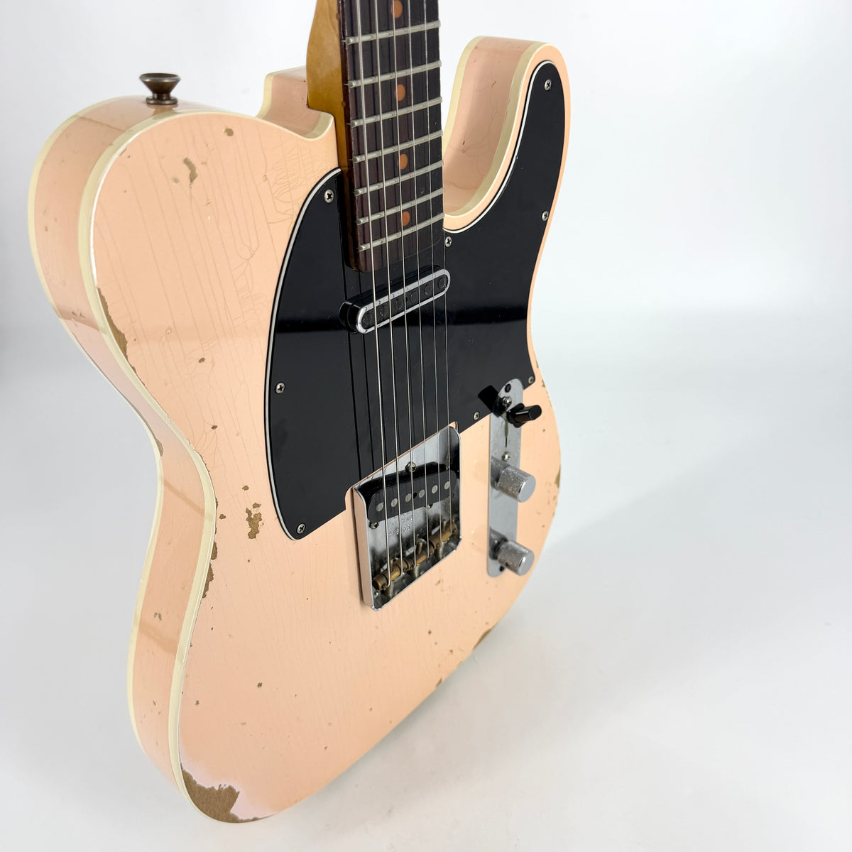 2018 Fender Custom Shop NAMM Ltd Custom Telecaster Relic – Faded Aged Shell Pink