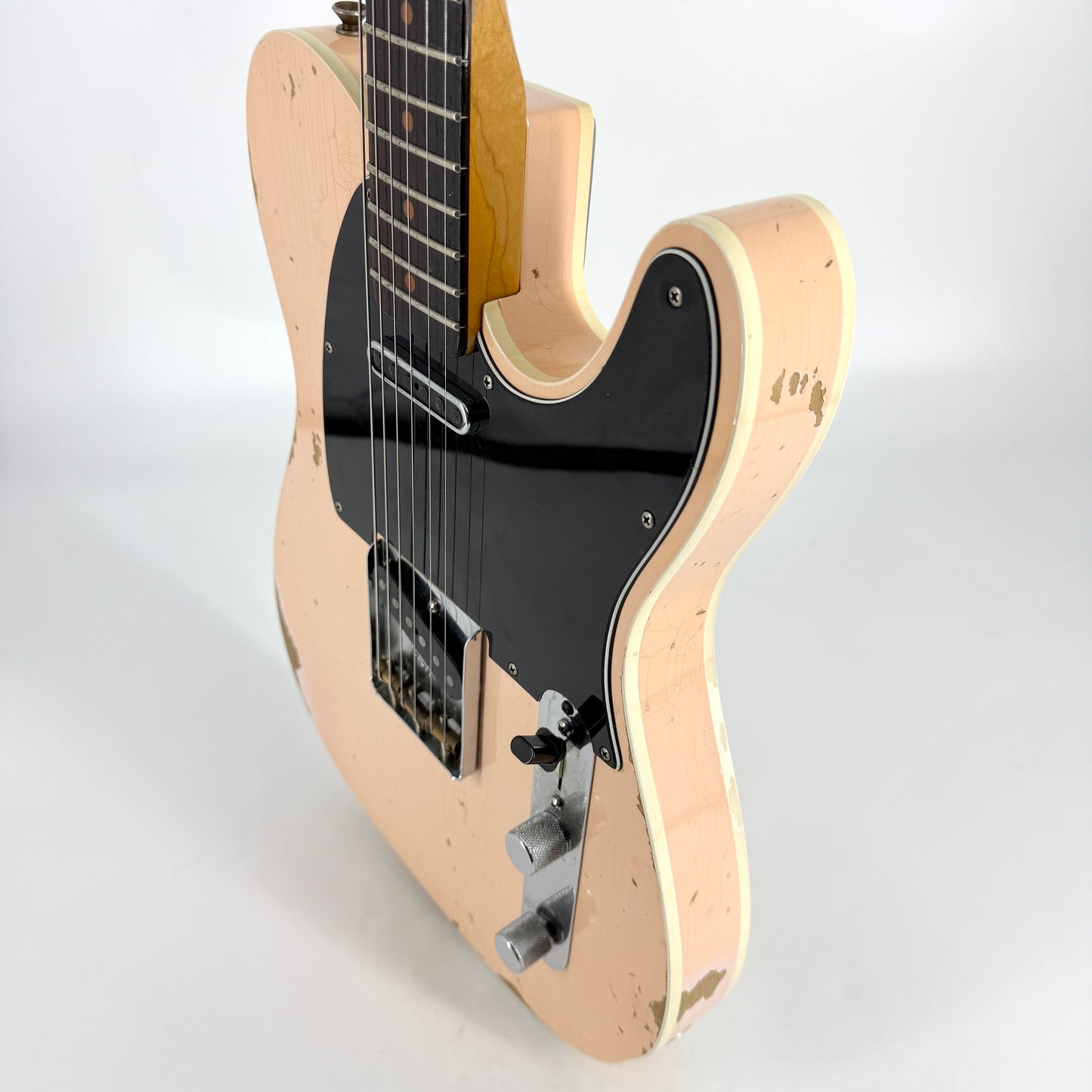 2018 Fender Custom Shop NAMM Ltd Custom Telecaster Relic – Faded Aged Shell Pink