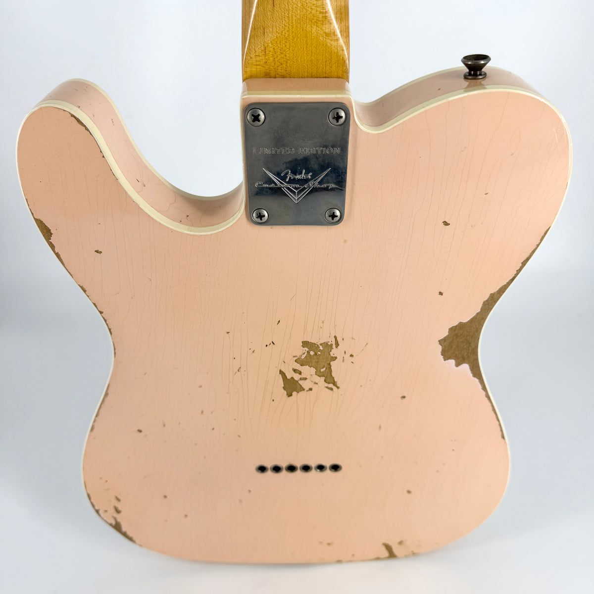 2018 Fender Custom Shop NAMM Ltd Custom Telecaster Relic – Faded Aged Shell Pink