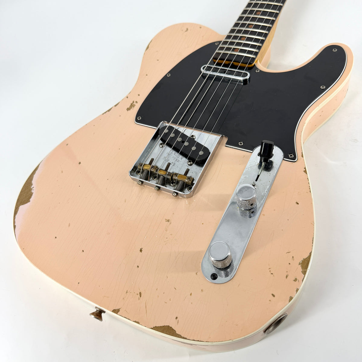 2018 Fender Custom Shop NAMM Ltd Custom Telecaster Relic – Faded Aged Shell Pink