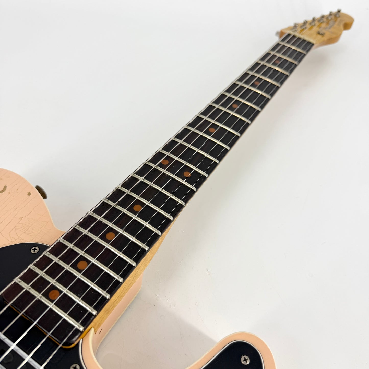 2018 Fender Custom Shop NAMM Ltd Custom Telecaster Relic – Faded Aged Shell Pink
