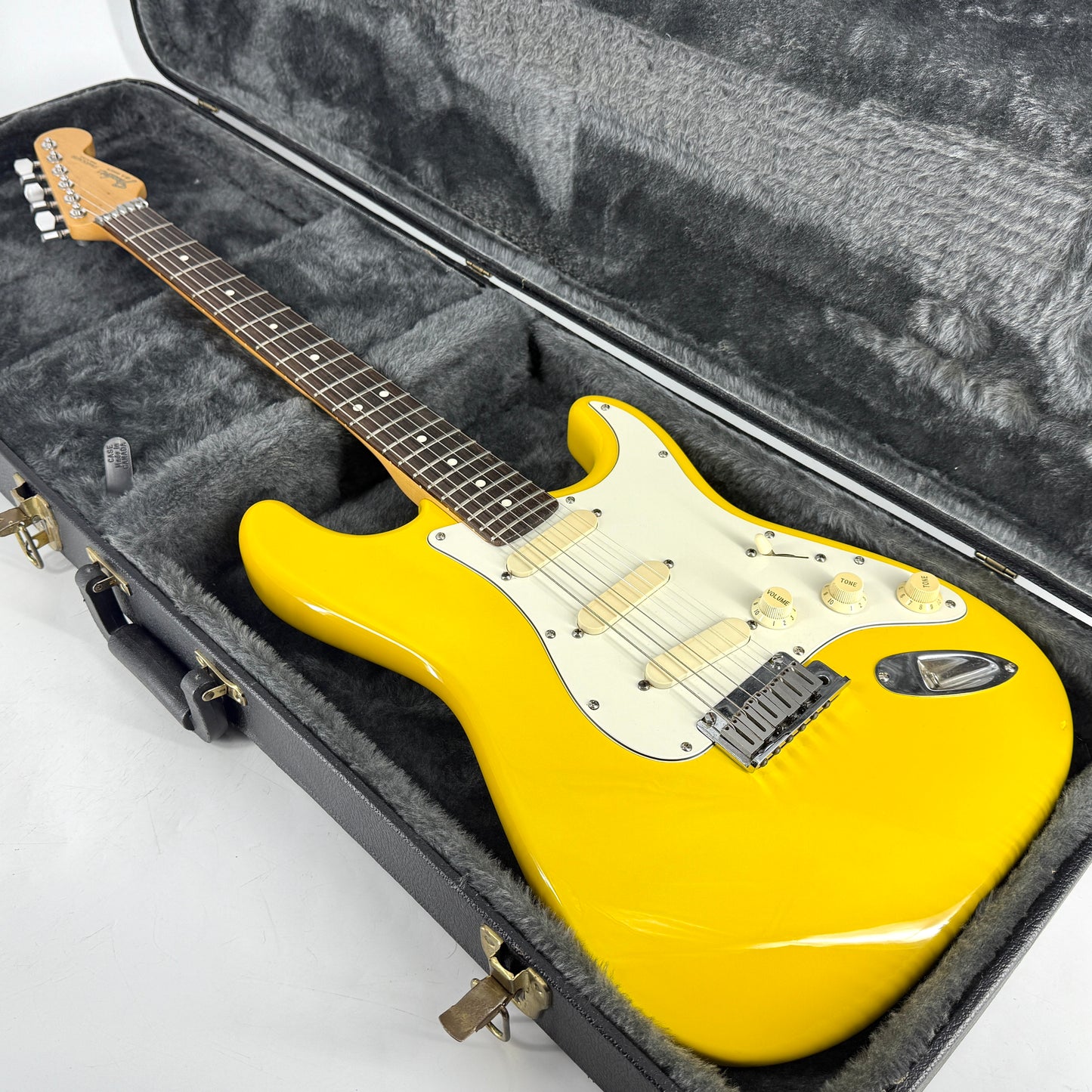 1987 Fender Strat Plus American Stratocaster - Graffiti Yellow