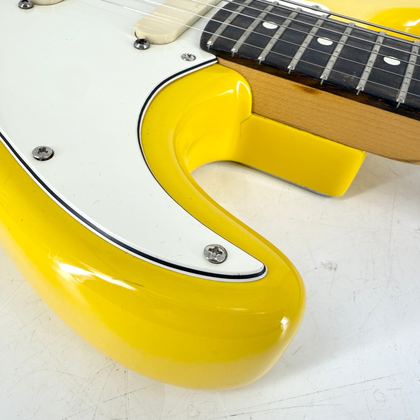 1987 Fender Strat Plus American Stratocaster - Graffiti Yellow