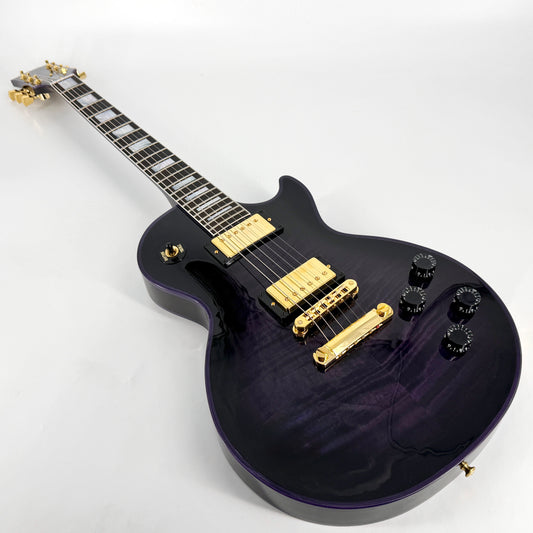2024 Gibson Custom Shop M2M Les Paul Custom Figured – Purple Widow