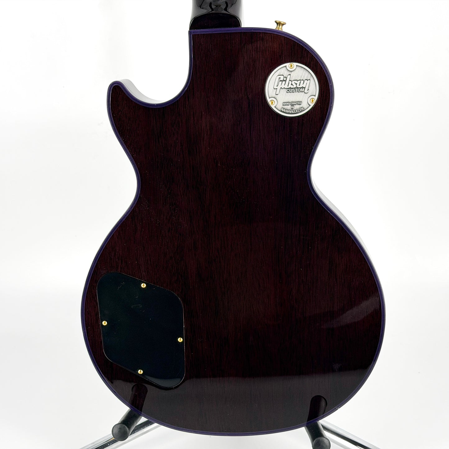 2024 Gibson Custom Shop M2M Les Paul Custom Figured – Purple Widow