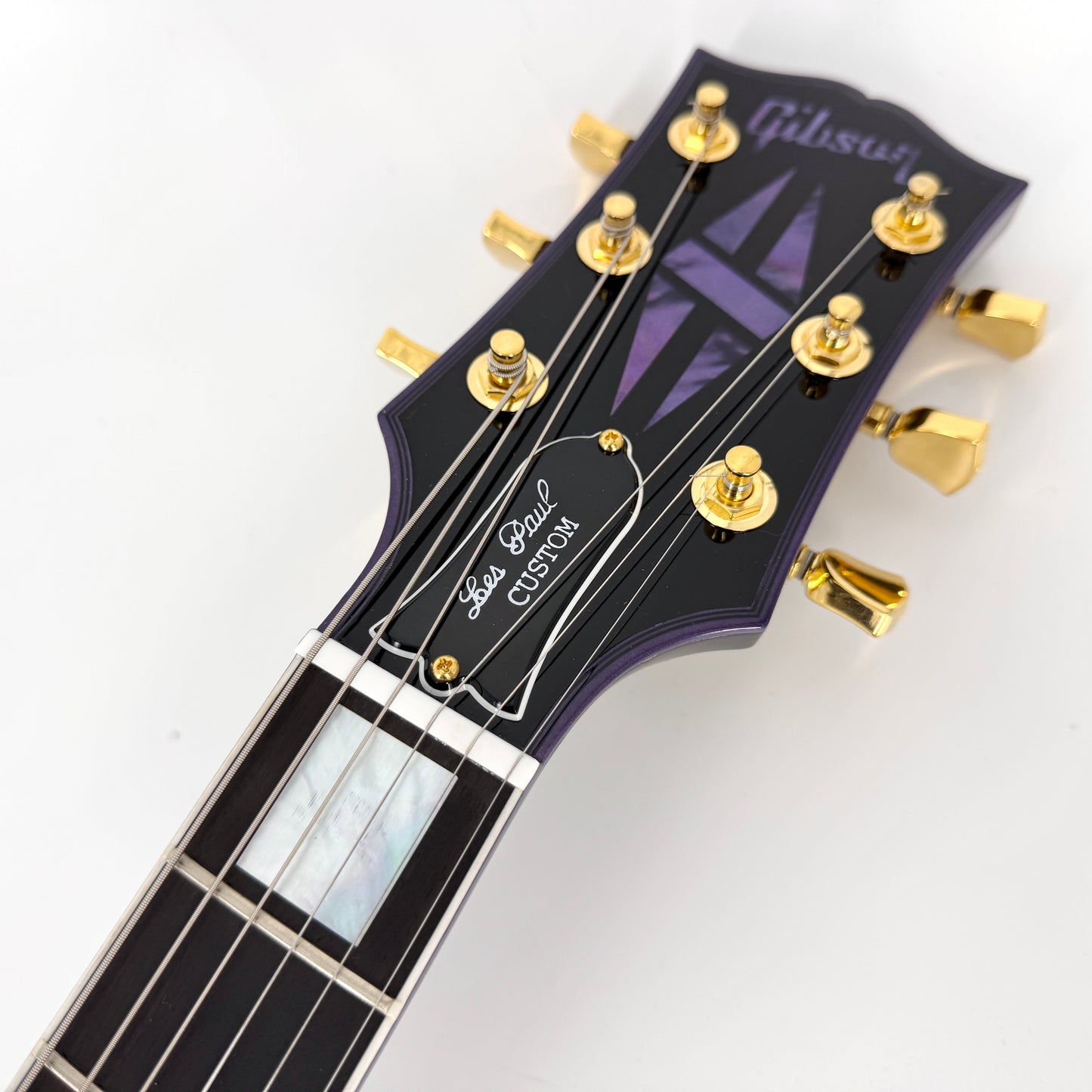 2024 Gibson Custom Shop M2M Les Paul Custom Figured – Purple Widow