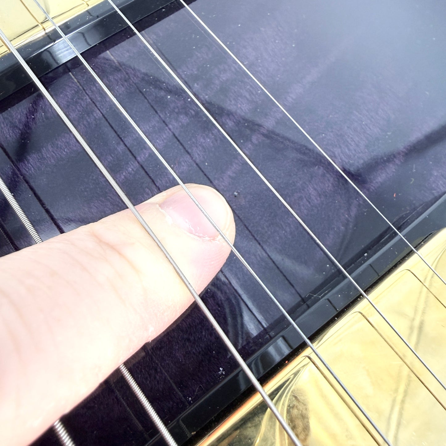 2024 Gibson Custom Shop M2M Les Paul Custom Figured – Purple Widow