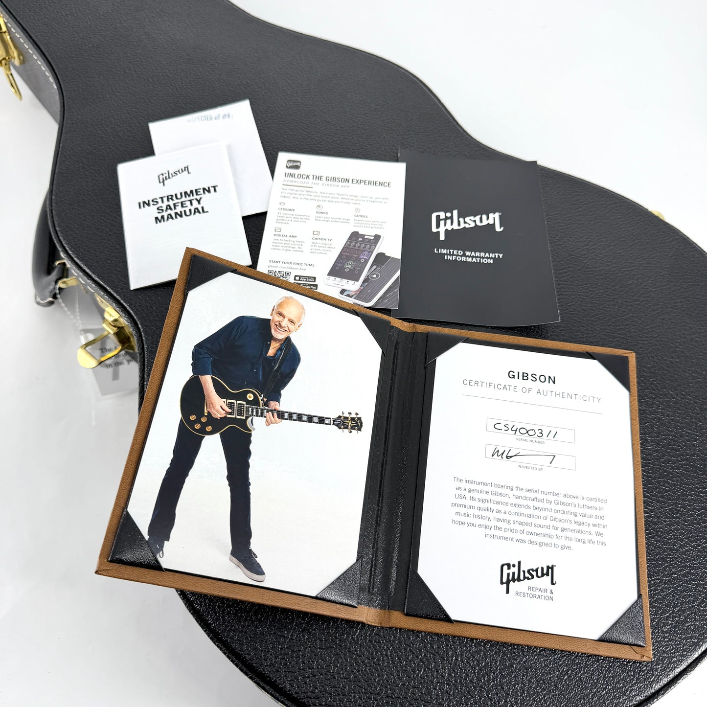 2014 Gibson Custom Shop Peter Frampton Signature Les Paul Phenix - Ebony