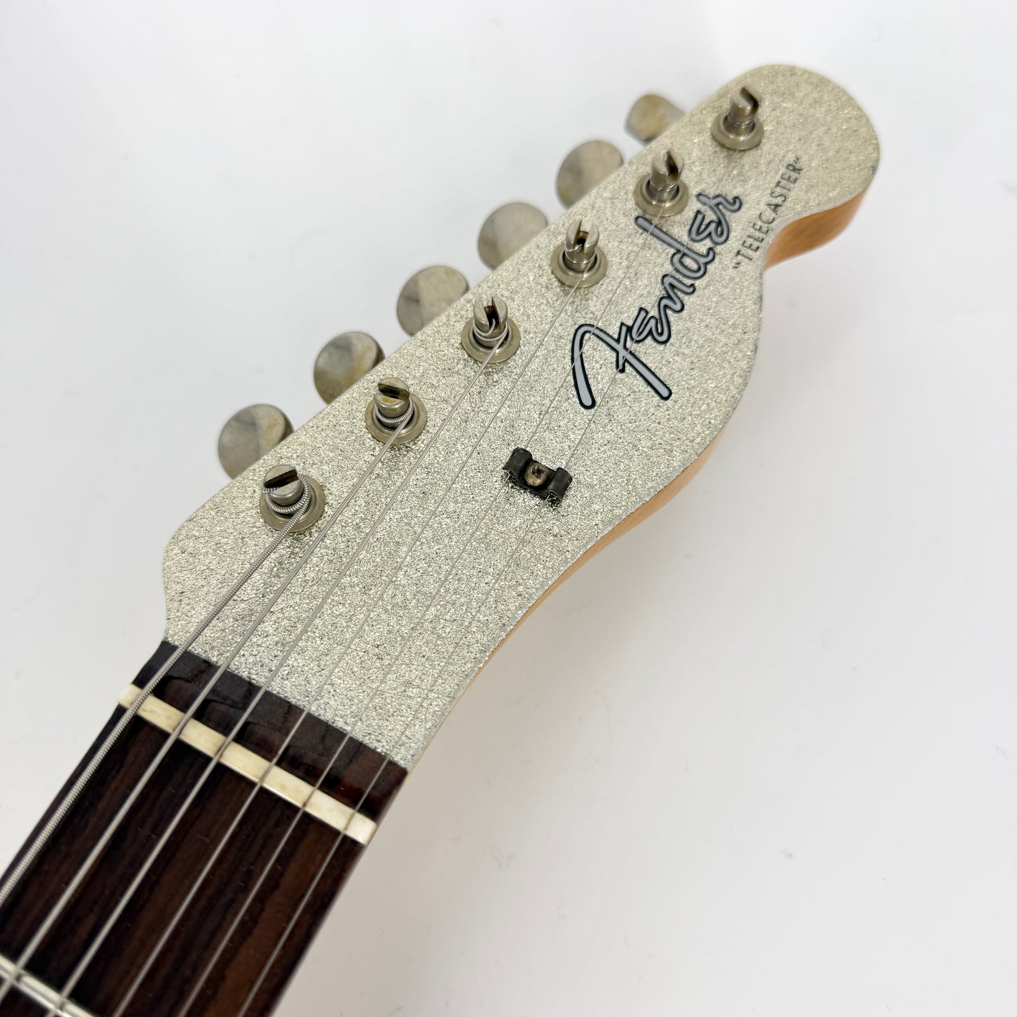 2024 Fender Custom Shop Limited 1960 Telecaster Custom Thinline Journeyman Relic - Aged Silver Sparkle