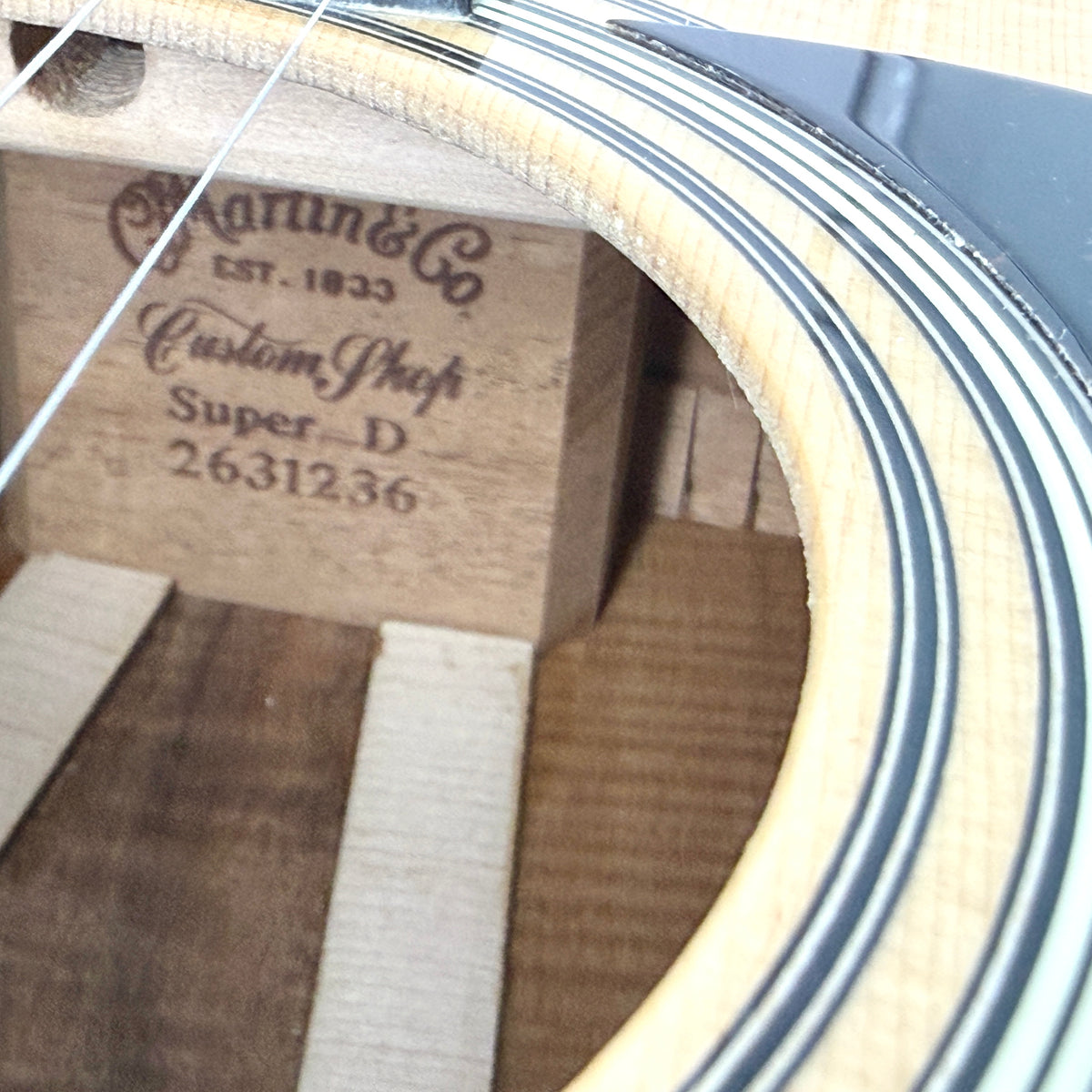 2022 Martin Custom Shop Super D Koa - Natural