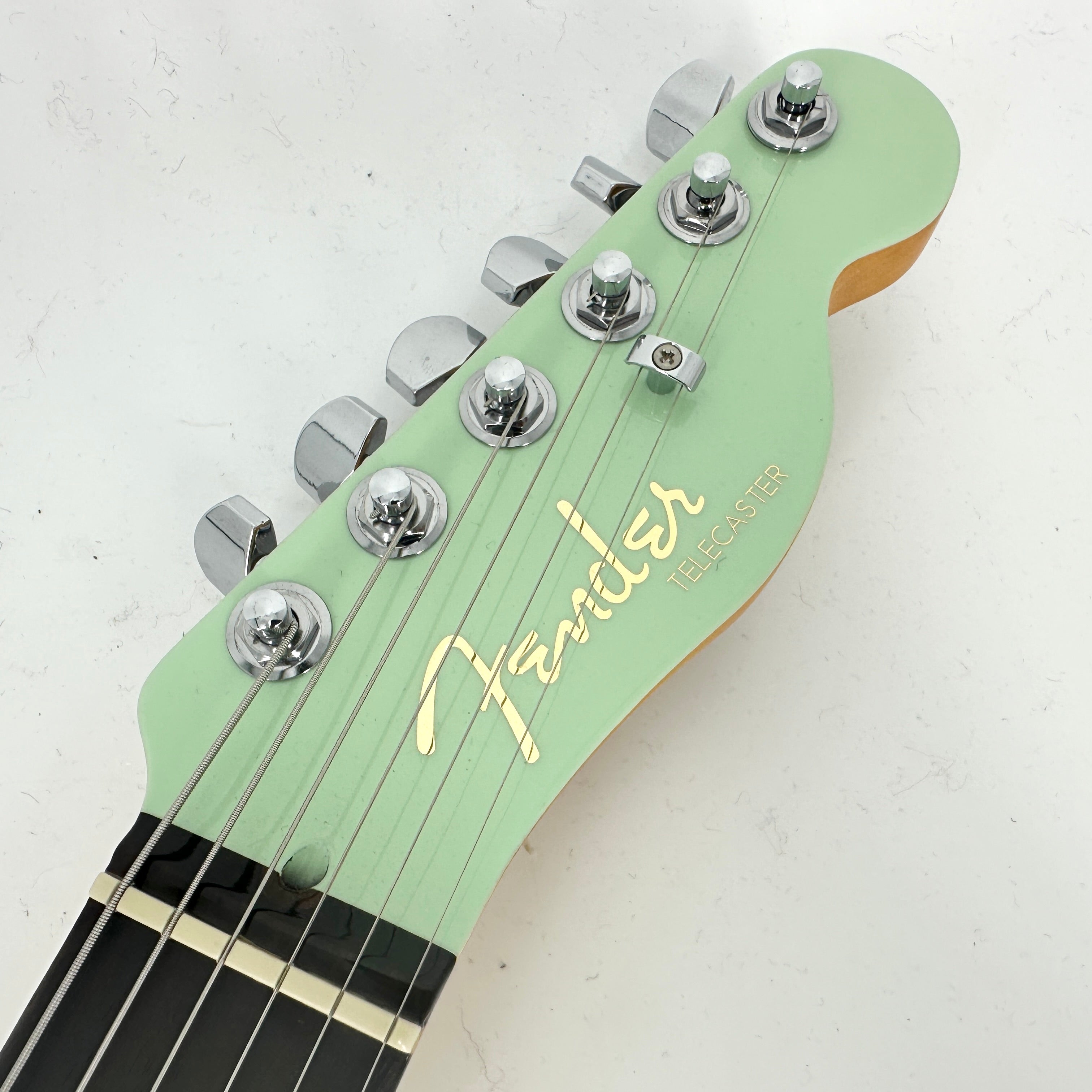 2021 Fender American Ultra Luxe Telecaster – Transparent Surf Green