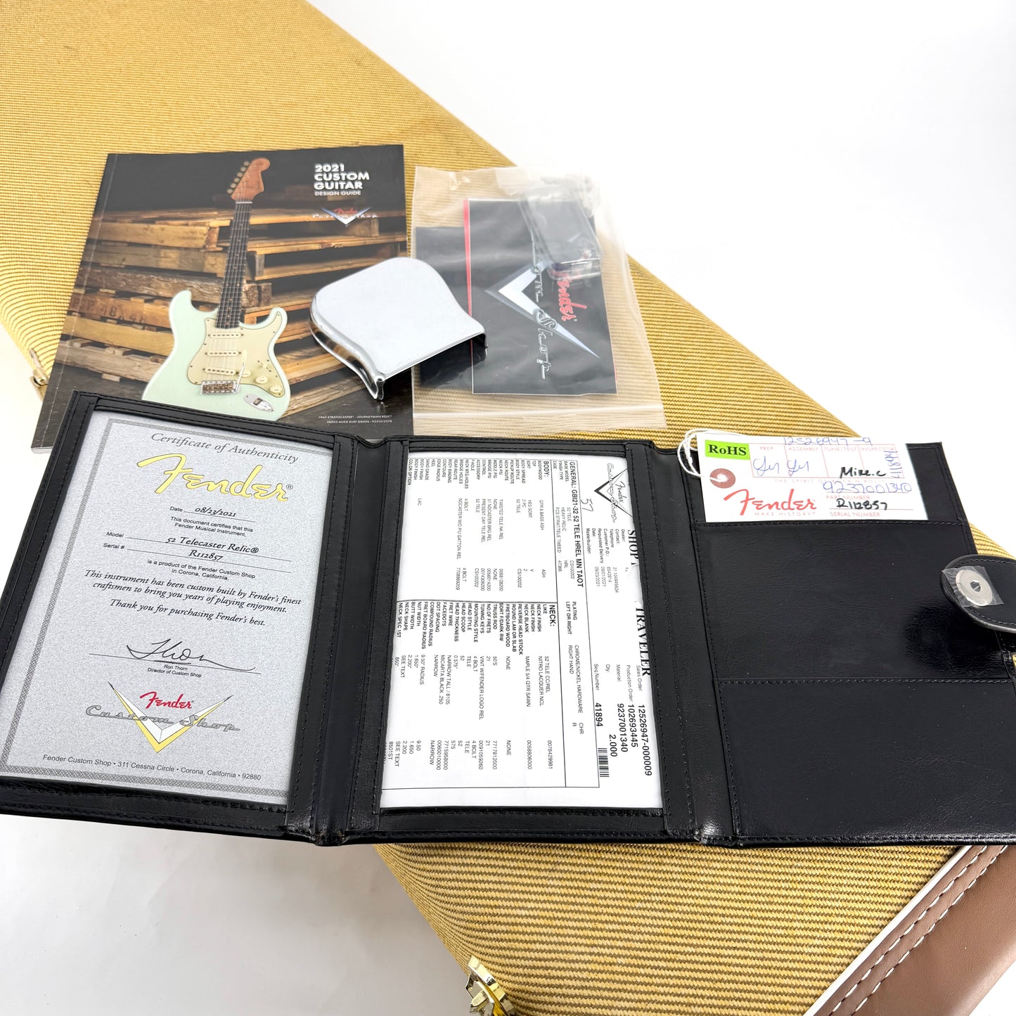 2021 Fender Custom Shop ’52 Heavy Relic Telecaster – Taos Turquoise