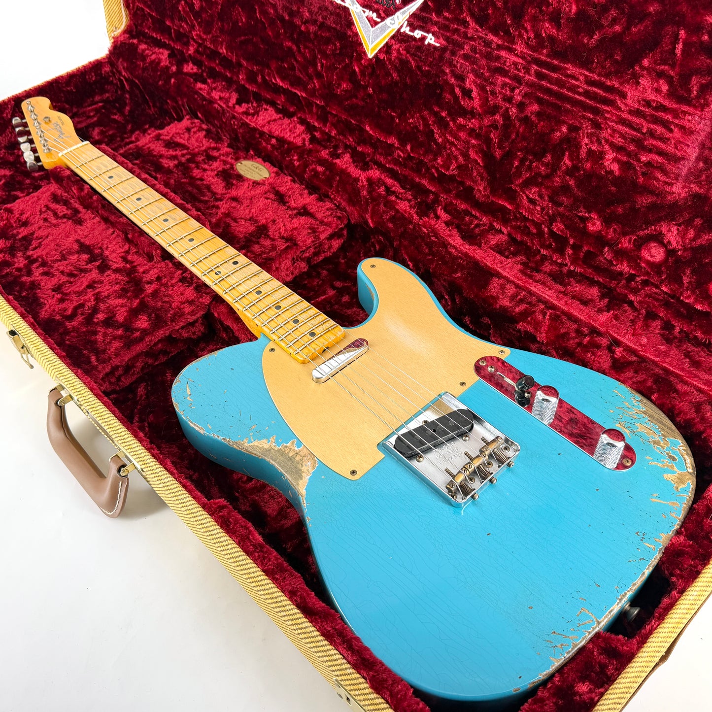 2021 Fender Custom Shop ’52 Heavy Relic Telecaster – Taos Turquoise