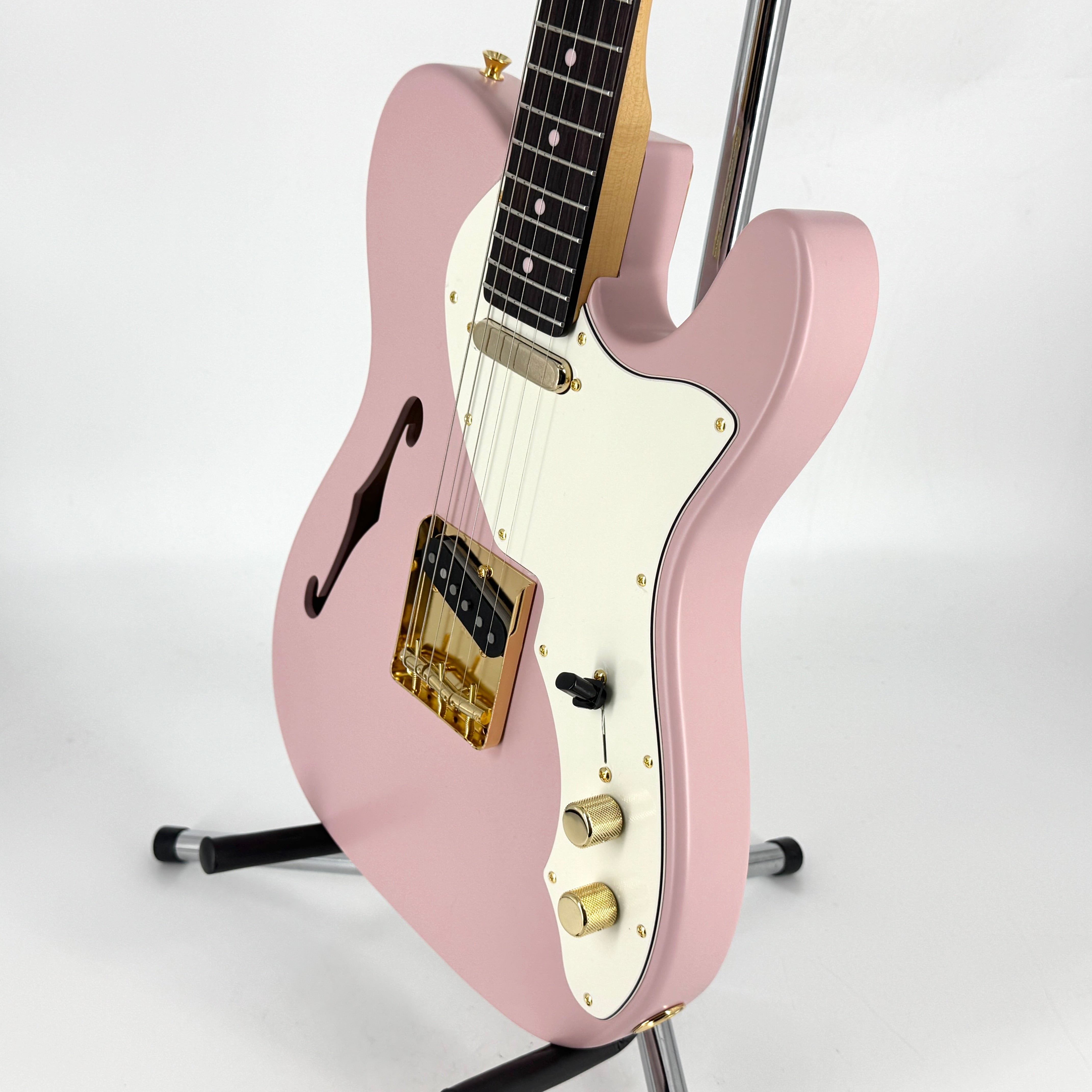 ギター Fender Kusumi Pink Telecaster Thinline Fender Made in Japan Limited Kusumi Telecaster Thinline
