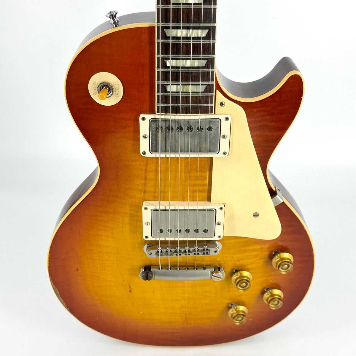 2022 Gibson Custom Shop Murphy Lab 1960 Les Paul Heavy Aged - Slow Iced Tea Fade