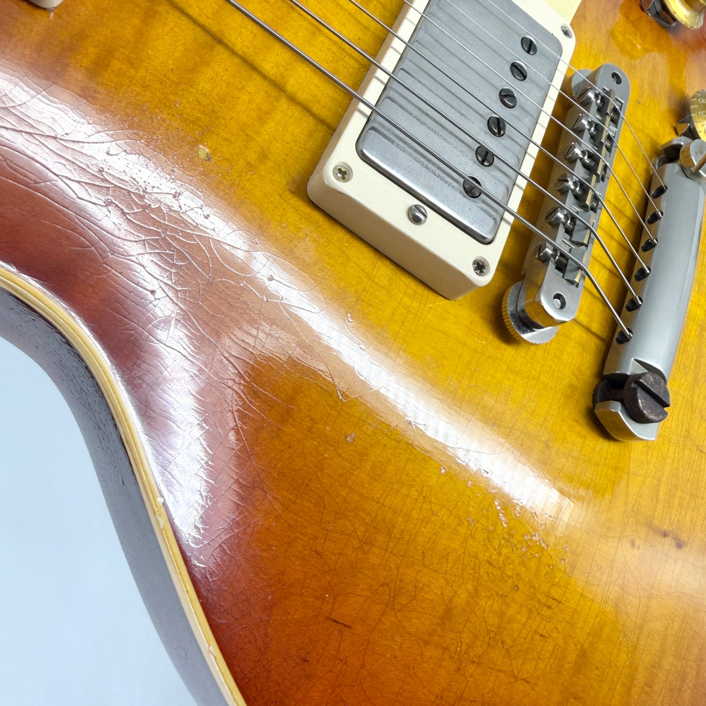 2022 Gibson Custom Shop Murphy Lab 1960 Les Paul Heavy Aged - Slow Iced Tea Fade