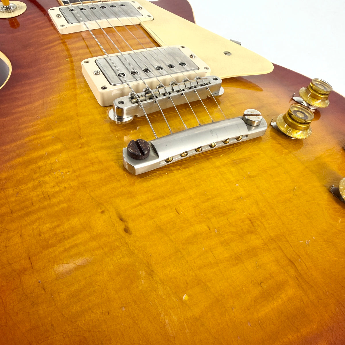 2022 Gibson Custom Shop Murphy Lab 1960 Les Paul Heavy Aged - Slow Iced Tea Fade