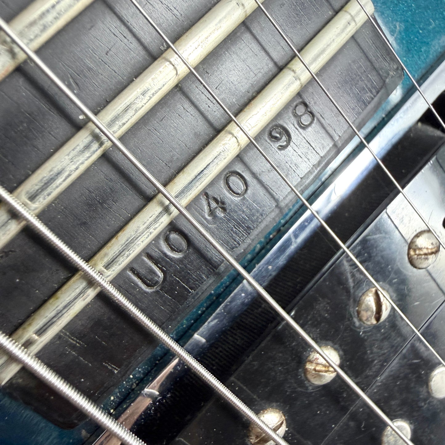 1997 Jackson USA Soloist SL2 - Blue Green Pearl