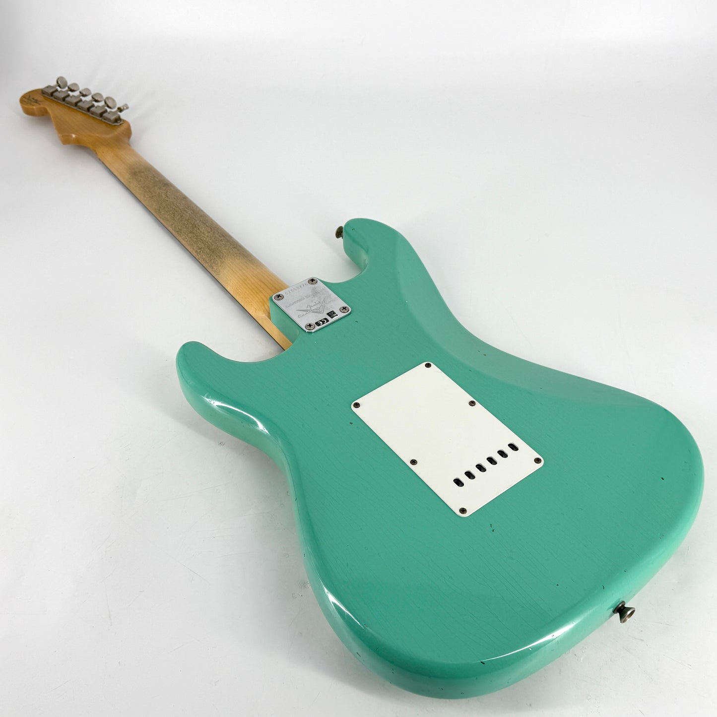 2021 Fender Custom Shop Limited Edition 1962/63 Stratocaster Journeyman Relic –  Aged Sea Foam Green