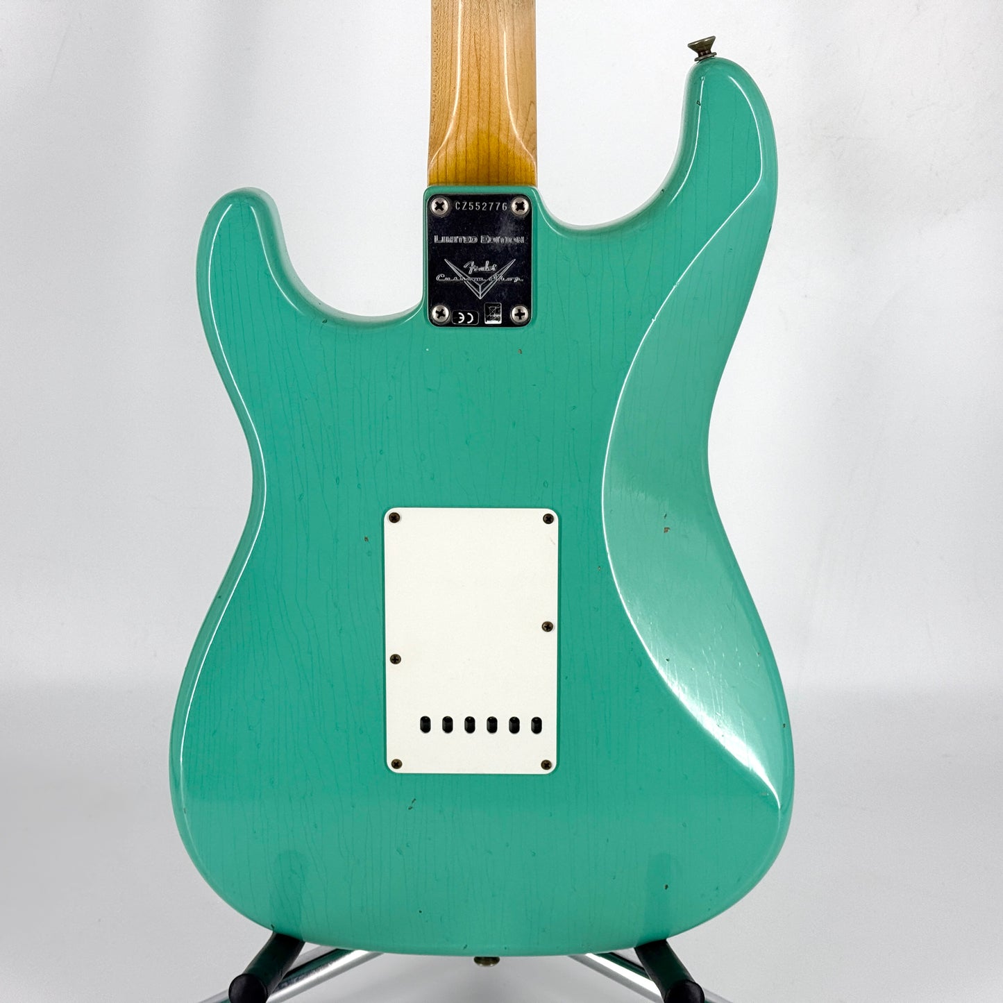 2021 Fender Custom Shop Limited Edition 1962/63 Stratocaster Journeyman Relic –  Aged Sea Foam Green