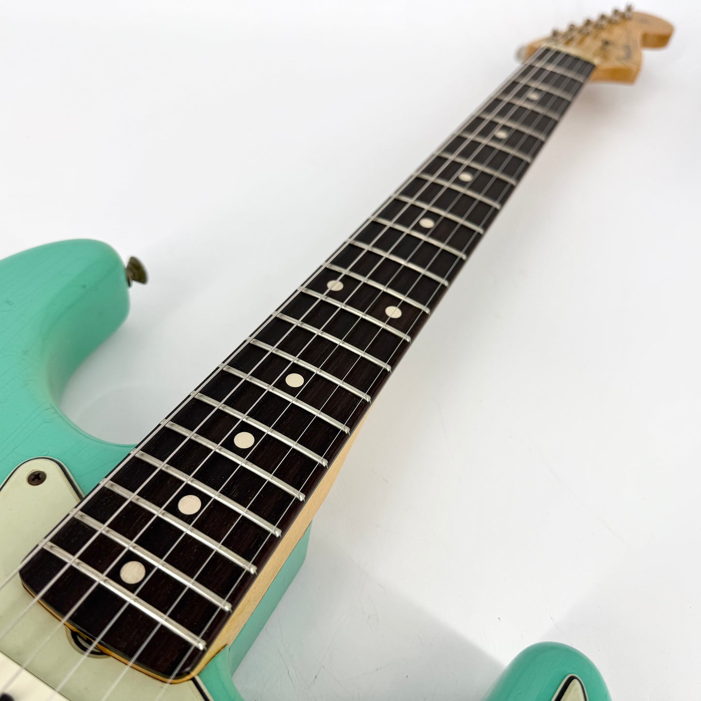 2021 Fender Custom Shop Limited Edition 1962/63 Stratocaster Journeyman Relic –  Aged Sea Foam Green