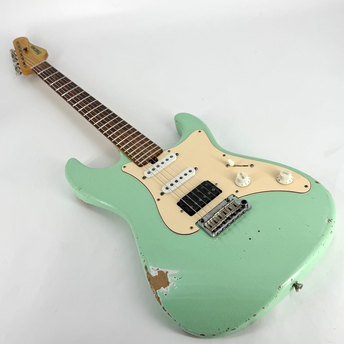 2018 Friedman Vintage-S HSS Relic – Aged Surf Green