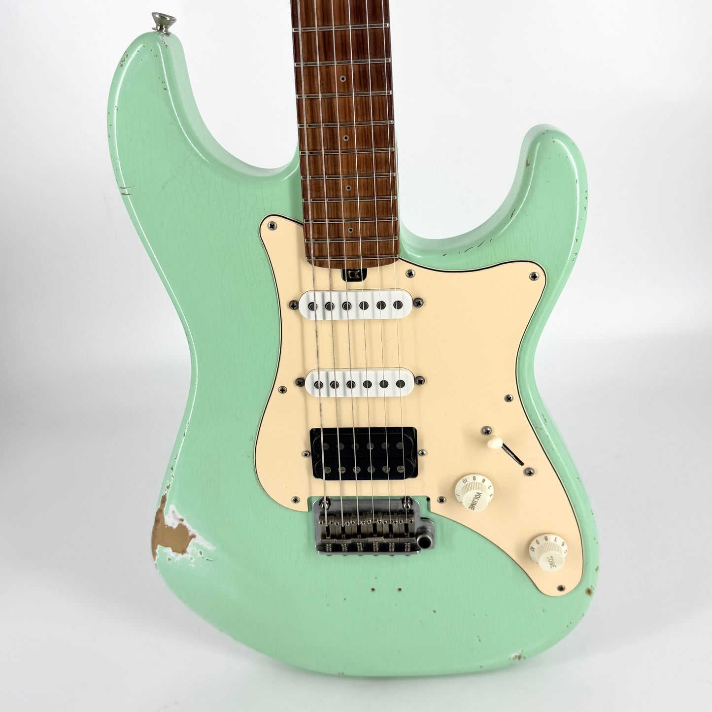 2018 Friedman Vintage-S HSS Relic – Aged Surf Green