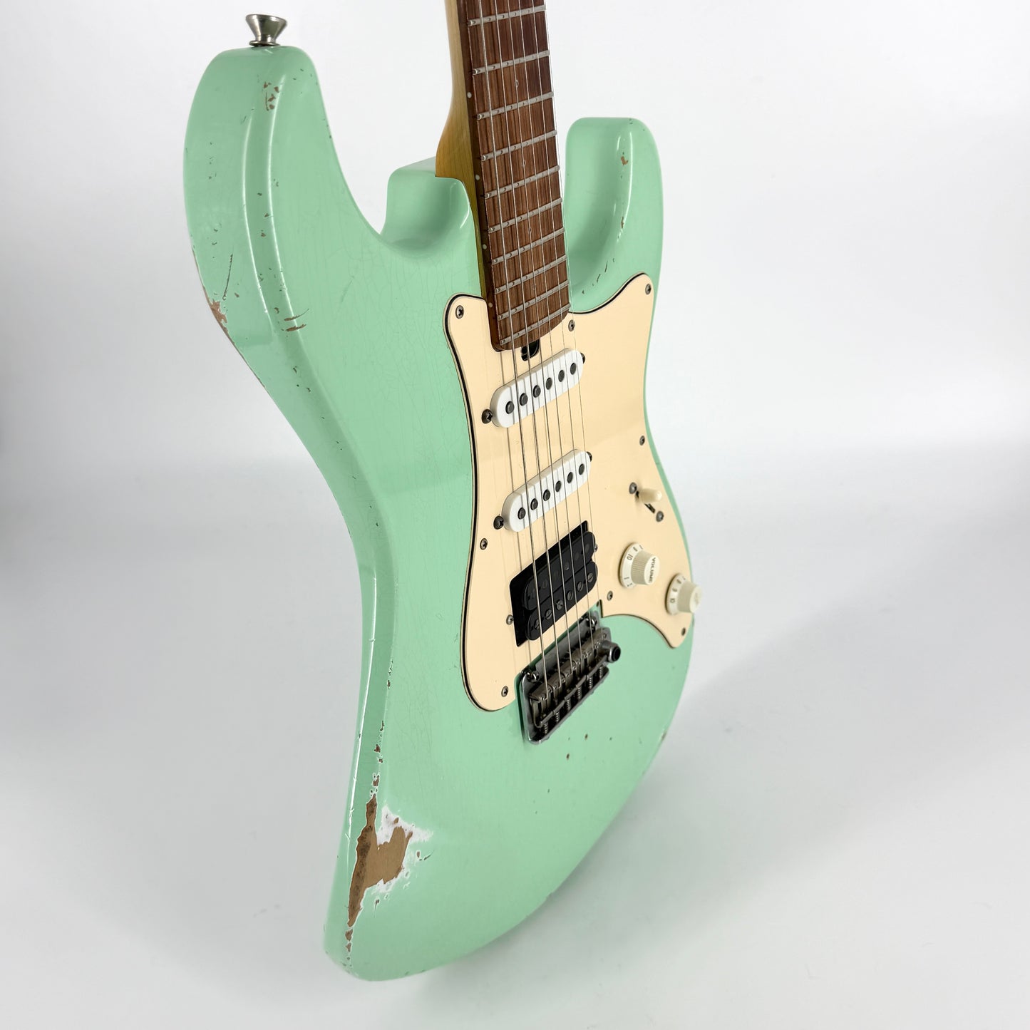 2018 Friedman Vintage-S HSS Relic – Aged Surf Green