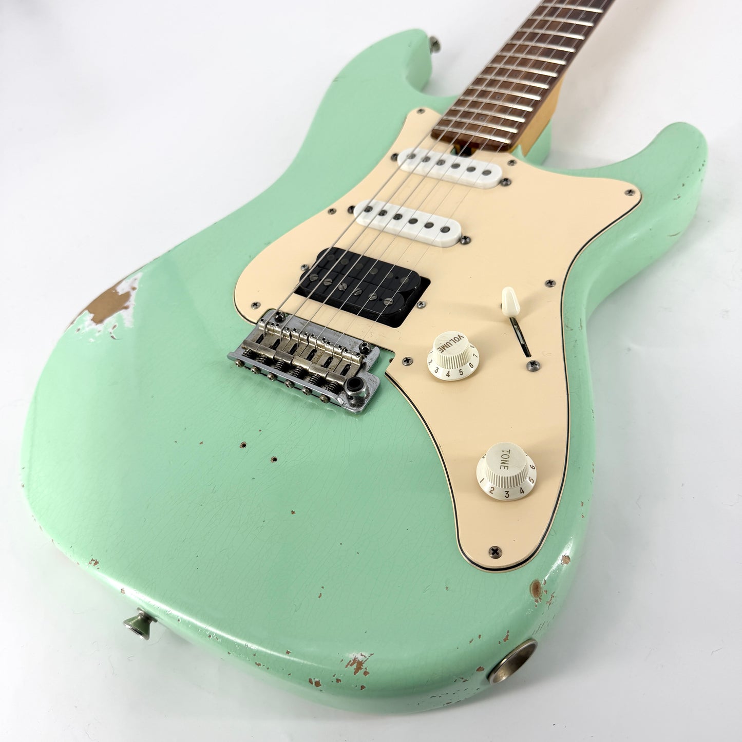 2018 Friedman Vintage-S HSS Relic – Aged Surf Green