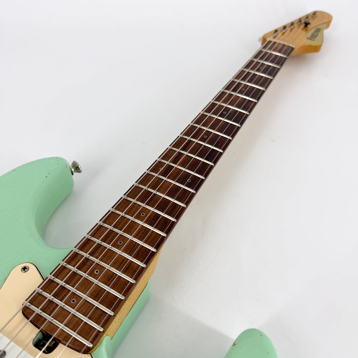 2018 Friedman Vintage-S HSS Relic – Aged Surf Green