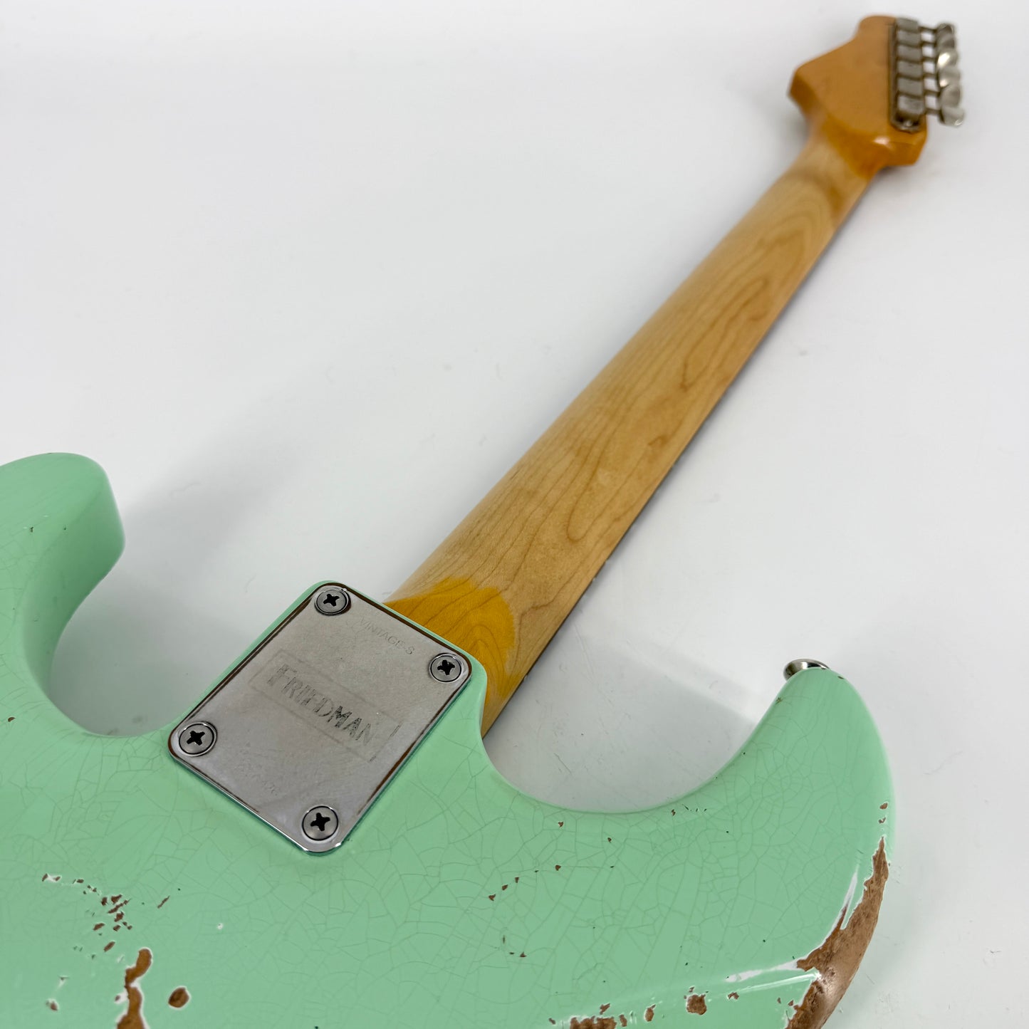 2018 Friedman Vintage-S HSS Relic – Aged Surf Green