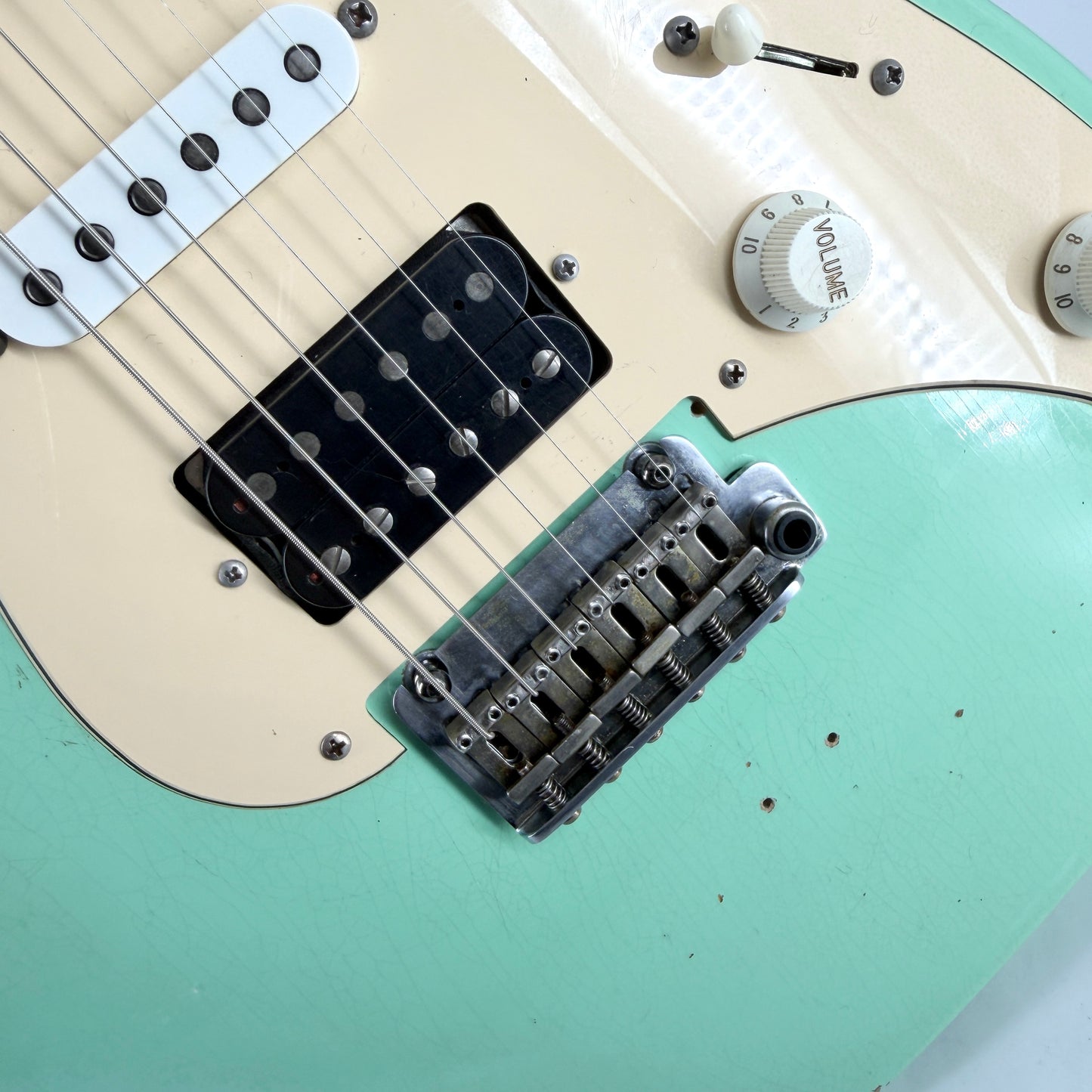 2018 Friedman Vintage-S HSS Relic – Aged Surf Green