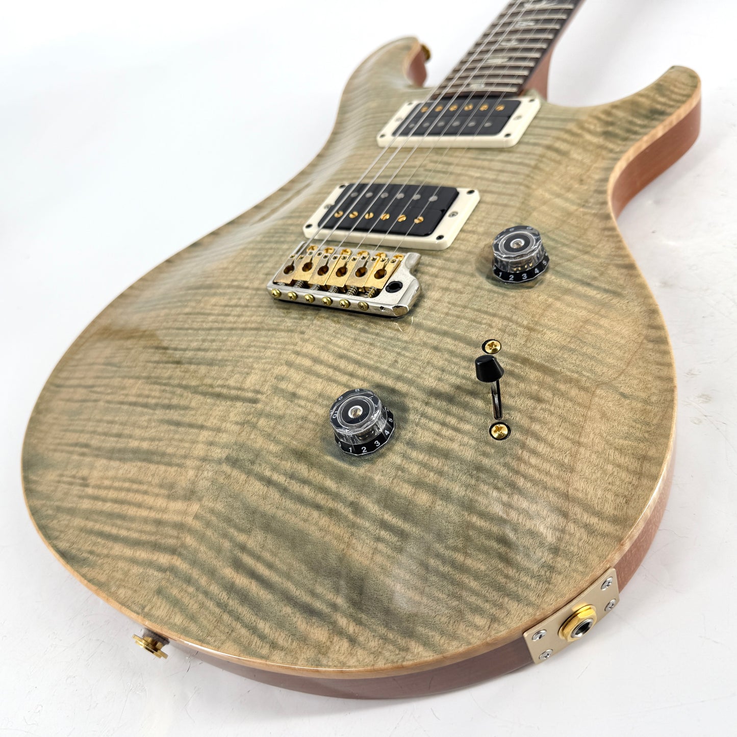 2017 PRS Custom 24 10-Top - Trampas Green
